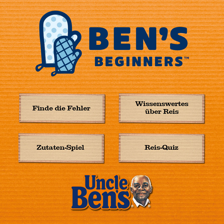 Ein Pressebild für die App von Ben's Beginners